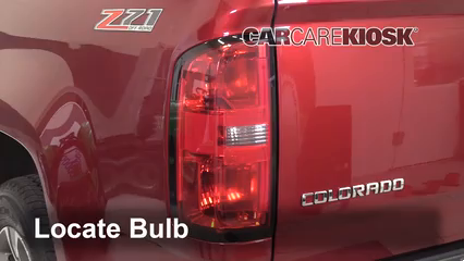 2019 Chevrolet Colorado Z71 2.8L 4 Cyl. Turbo Diesel Crew Cab Pickup Lights Turn Signal - Rear (replace bulb)